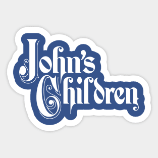 JOHN’S CHILDREN, ART MOD BAND Sticker